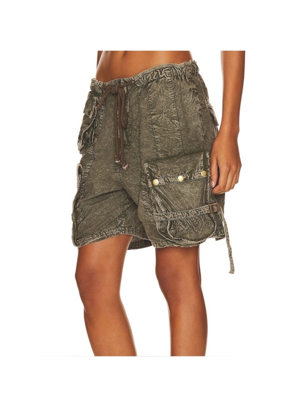 NWOT Free People Wild Bay Parachute Shorts